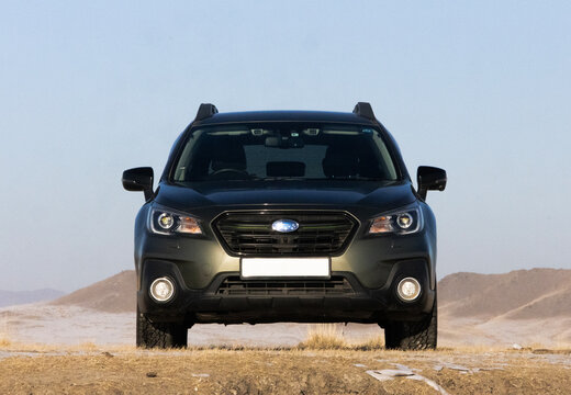 Tuv aimag, Mongolia Jan 08, 2025 : Subaru Outback 2018