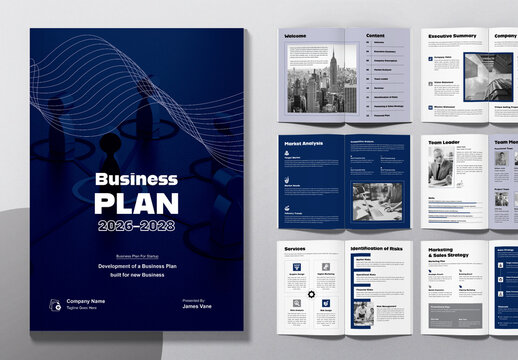 Business Plan Template Layout