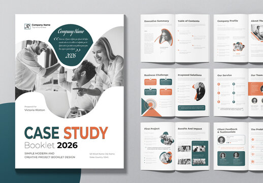 Case Study Booklet Layout