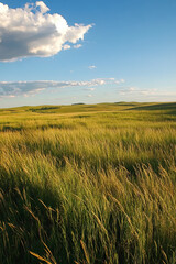 Extensive grasslands