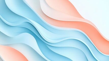 Obraz premium **A harmonious depiction of curved