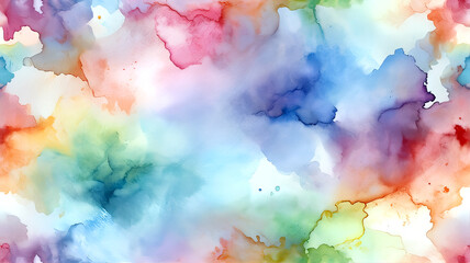 Fototapeta premium Abstract Watercolor Background with Gradient Colors 