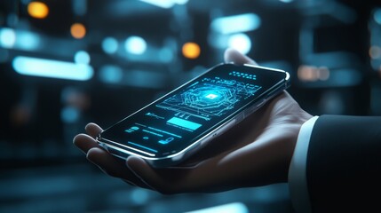 3d rendering of modern digital devices connected in a businessman's hand depicting cloud technology, wireless data sharing, and global connectivity for futuristic business innovation concepts