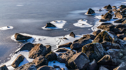 winter in Snowdonia national park Uk