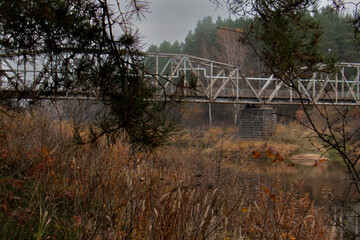 bridge in autumn