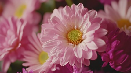 Fototapeta premium Radiant Spring Daisy Blossoms