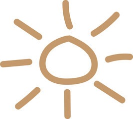 sun vector element