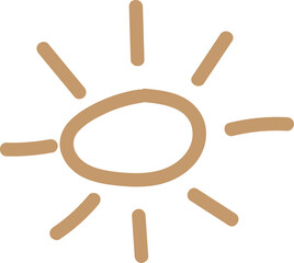 sun vector element