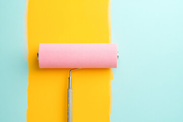 Obraz premium wall paint roller