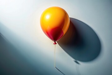 Colorful Empty Balloon, Bright Balloon, Sharp Balloon Image, Inflatable Balloon Photography