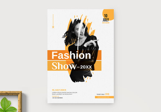Fashion Show Flyer Layout
