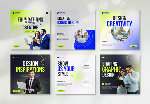 Graphic Design Inspiration Social Media Post Layout