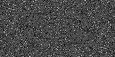 Abstract design with black paper background and terrazzo flooring texture. Terrazzo design with white polished sandstone wall texture. this design are uses for Quartz surface Black.
