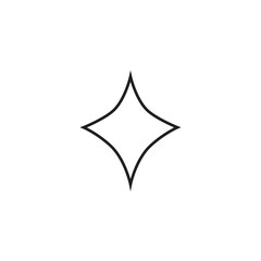 Fototapeta premium black star element 