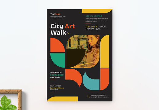 Creative Art Event Flyer Template
