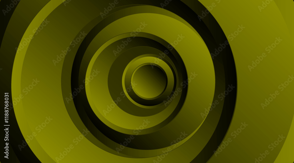 Poster 3d circular shape geometric background design | abstract background design for flyer, banner, futuri