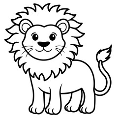 lion cartoon character