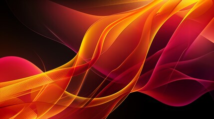 Fototapeta premium Abstract Flame Wallpaper