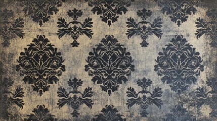 Classic Damask Seamless Wallpaper