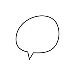 bubble speech element 