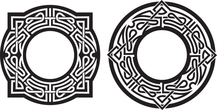 Celtic Ink Design Variation Pair