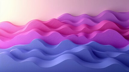 Obraz premium Abstract pink, purple, blue waves background. Website design, presentation