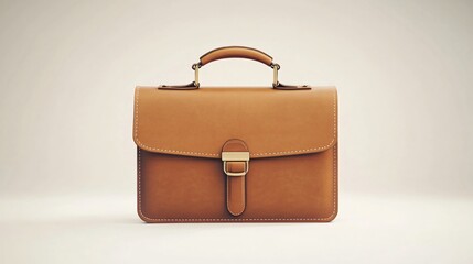 Professional Wide Angle Shot of Elegant Briefcase for Safely Storing Business Documents