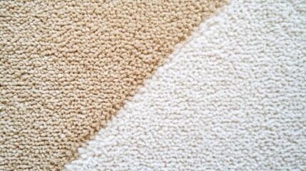 Dirty to Clean Carpet Comparison - Before and After Cleaning Transformation