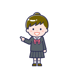 制服_学生／女性 16