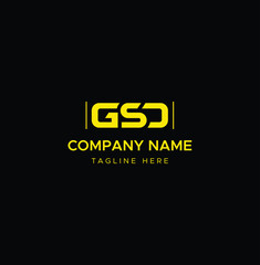 Creative GSD Letter Logo Design For your Brand
