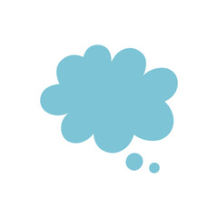cloud bubble speech element