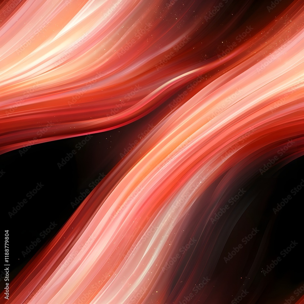 Poster vibrant abstract color gradient ombre fluid glow blur background design