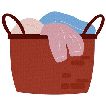recommend clip art: laundry room. Washing machine and laundry detergent and laundry hanging on line. flat design style minimal vector illustration.