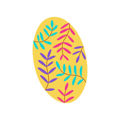 yellow easter egg