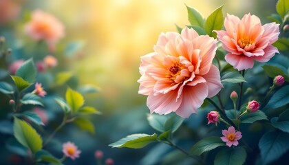 A high-quality and visually appealing illustration of a popular flower for microstock