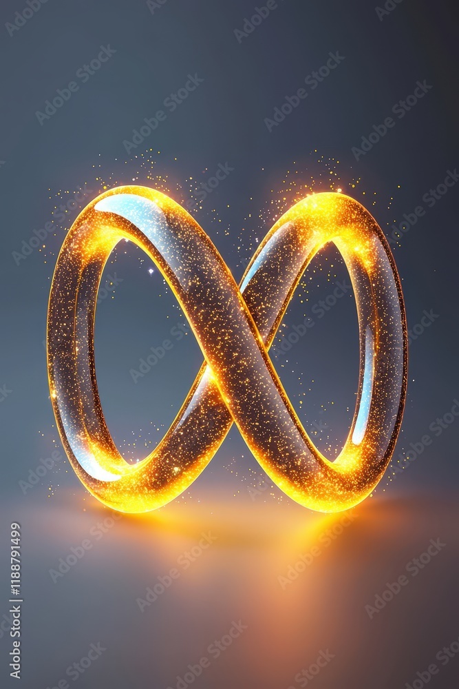 Poster a symbolic glowing loop icon representing easy pairing with multiple devices.