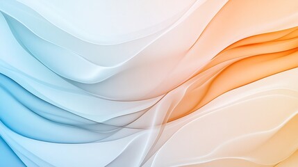 Layered Pastel Curves Forming a Sleek,Futuristic and Elegant Design