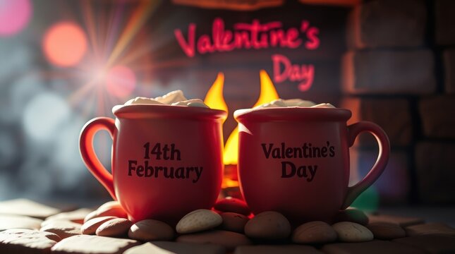 A cup of coffee with chocolate on a tableA cup of coffee with chocolate on a table