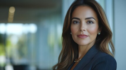 Fototapeta premium Professional Woman in Business Attire