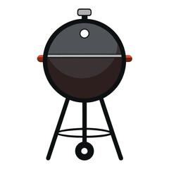 barbecue grill vector