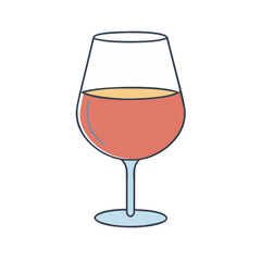 stemless wine glass vector icon, stemless wine glass vector illustration - simple illustration of stemless wine glass, perfect for logos,and stemless wine glass -themed designs.