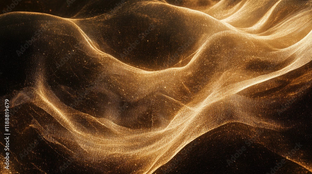 Poster a refined, high-end background with elegant gold lines and textures on a dark canvas, creating a lux
