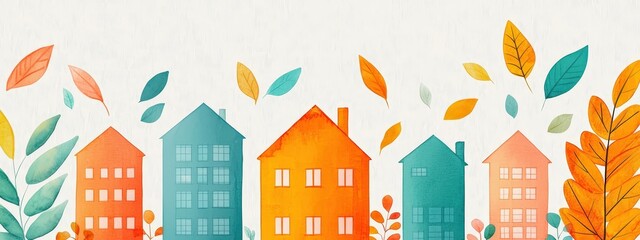 Obraz premium Illustration of clean energy hubs distributing power to diverse regions