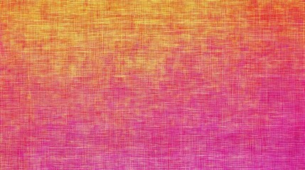 Fototapeta premium A vibrant gradient texture blending neon pink to bright orange, with a dynamic and textured feel.