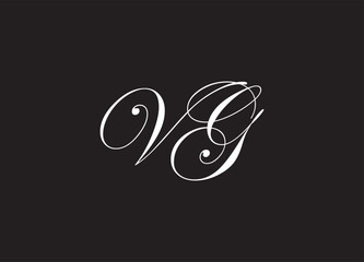 VG letter logo and initial logo design