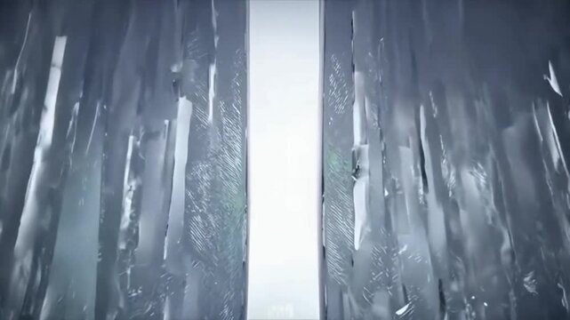 Abstract Crystalline Structures: A Glimpse into Frozen Geometry