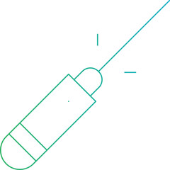 Lasers icon single vector illustration