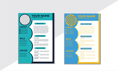 professional and creative cv design