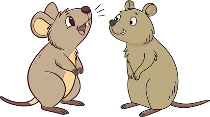 Quokka bundle design art and illustrator eps
