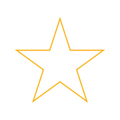 gold star isolated